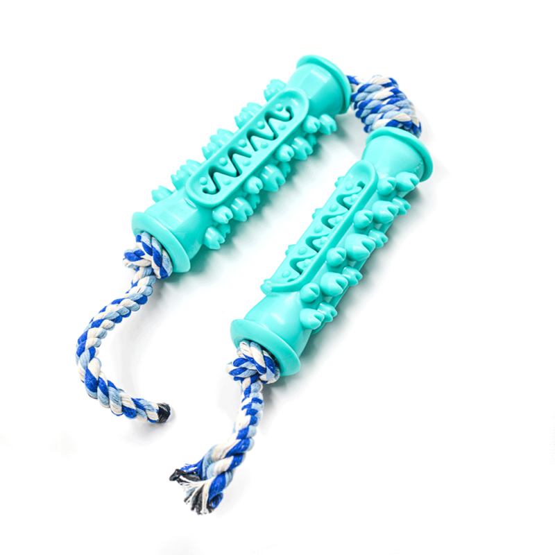 Serrated Molar Rod With Dog Biting Rope