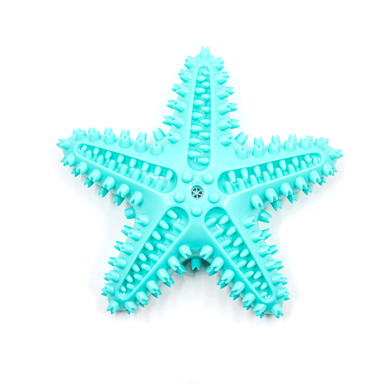 Starfish Sounding Dog Toothbrush