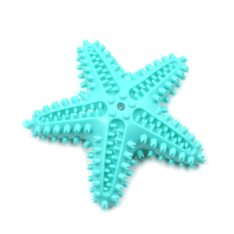 Starfish Sounding Dog Toothbrush