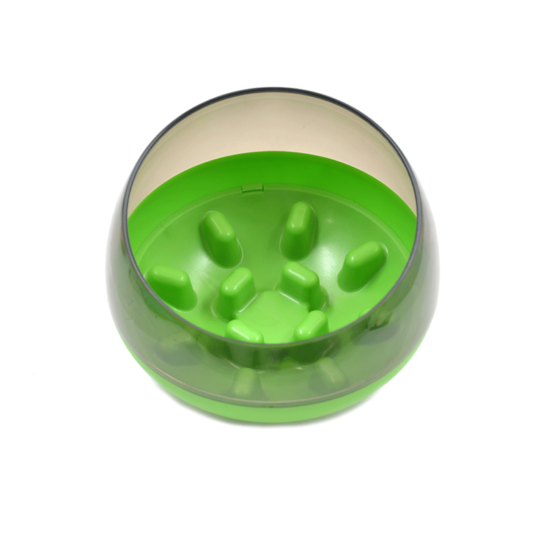 Space Capsule Shape Separate Dog Bowl