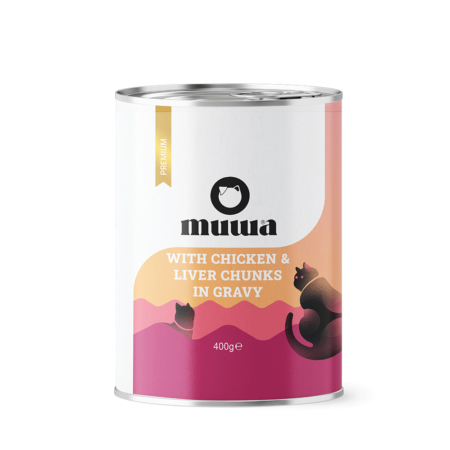 400 gr GRAVY İÇİNDE TAVUK VE CİĞERLİ KEDİ