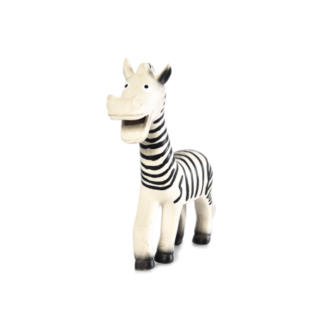 Squeaker ile Zebra Lateks Oyuncak